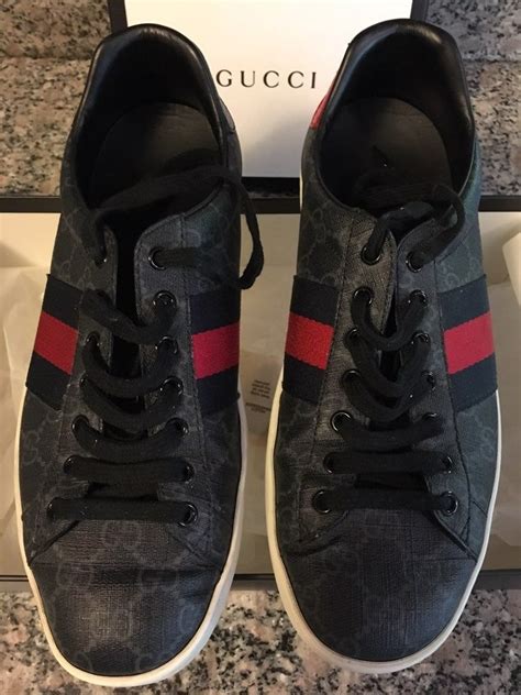 gucci sneaker used|pre owned Gucci sneakers.